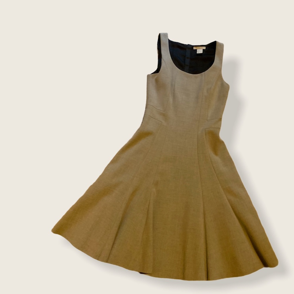 Gray Silhouette Dress